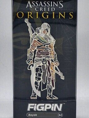 🎮 FiGPiN Bayek #62 Assassin's Creed Origins Collector Pin New Sealed